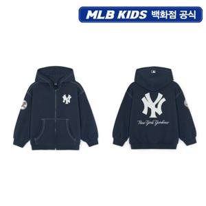 [MLB키즈PG] 스트릿 쿠퍼스 로고 기모 후드 집업 (7AHDB1356-50NYS)