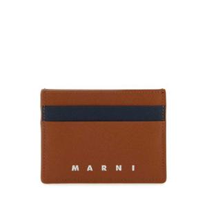 MARNI Two tone leather cardholder PFMI0002L5LV520 ZO719