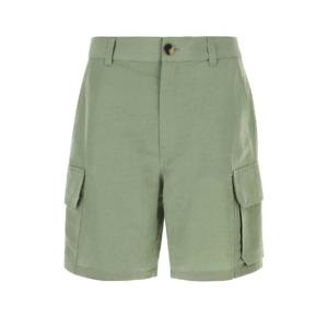 LOEWE PAULAS IBIZA Sage green canvas Paula s Ibiza bermuda shorts H616Y1AX11 SAGE