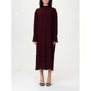 알렉산더맥퀸   긴팔원피스 SS25 813726QBAAF 5006 6301529 Burgundy