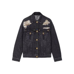 베르사체   데님 자켓 FW25 1020893 1A14809 5714847 Black