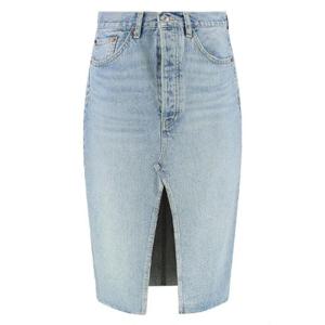 리던   미디스커트 SS23 14105WMDNSKTOPALINDIGO 5813808 Denim