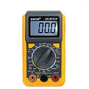 디지털 멀티 테스터 UK-831LN 200 2k 20k 200k 2M 산업 작업 안전 용품