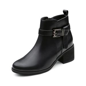 [금강제화]FAIR LADY 여성 버클 앵클부츠 RICBOC5860WFAIK1