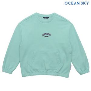 [오션스카이]여아 캥거루 포켓 맨투맨 티셔츠-AFJG5164C0S