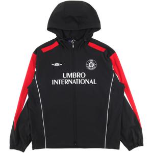 엄브로 PTR 아이코닉 후드 집업 자켓 UQ321SJK93BLK