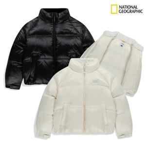 내셔널지오그래픽키즈 숏패딩 K254UDW060 남아 여아 글로시 덕다운 점퍼 170 고학년 딜