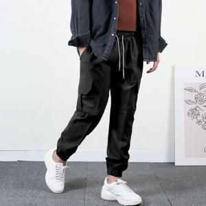 [프랭키뉴욕]남자 카고 조거 슬랙스 스판 팬츠 빅사이즈 밴딩 4X