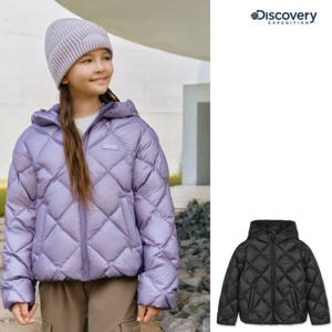디스커버리 키즈 [택가 199,000원] DKDJ73056 여아 큐브라이트 다운 경량패딩