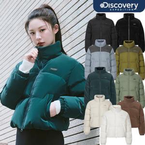 디스커버리 25FW 고윤정착용 신상 여성 헤이니 글로우 다운 숏패딩 숏다운/발수/방풍/경량성/그라핀/오버핏/슈퍼크롭 DWDJ9G056