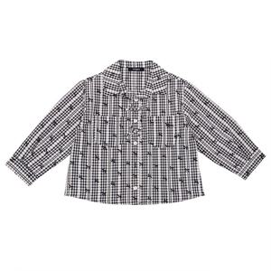 [티파니(정상)]BK 리본 오버핏 셔츠(T54KAB040)