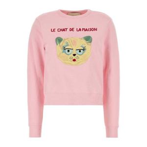 발렌티노 그래픽 크루넥 코튼 맨투맨 7B3MF25A9N8 16Q