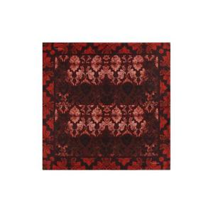 25 FW 로베르토 카발리 브로케이드 프린트 실크 스카프 TALR58IR075 TP443561354