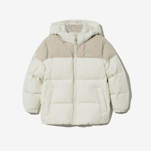 [휠라 키즈]중힙 배색 구스다운 (FK2DJG4202X_SWH)