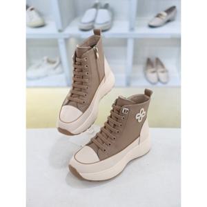 [코디엘루]밴딩 하이탑 기모안감 스니커즈 6cm CDMD500932