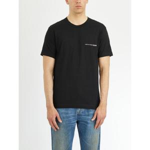 25SS 꼼데가르송 맨즈 T 셔츠 LFOT026S25BLACK