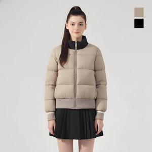 [GS]클라우스 여성 레이어드 집업 골프 패딩 점퍼 FH25WW2501 BE