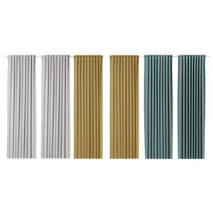 이케아 MAJGULL 마이굴 반암막커튼 한쌍 145x250cm/암막커튼/블