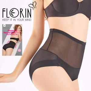 플로린 여성 파워넷 뱃살 보정 햄 노라인 팬티 1종FWP101
