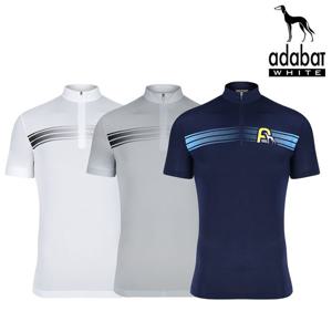 아다바트화이트 남성 반팔카라티 A8M-MTS168 3종택1