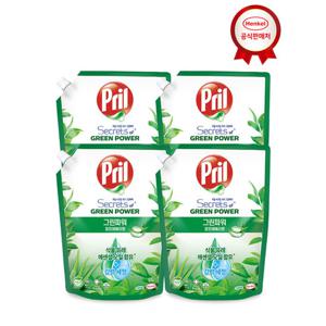 [헨켈][헨켈] 프릴 주방세제 그린파워 1L x 4