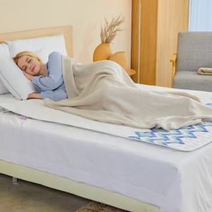 [전자파안심] 이메텍 순면 전기요 전기매트 더블 IMO-668