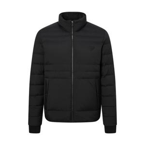 헤지스 골프 24FW 블랙 남성 구스다운 스윙 점퍼 HUJU4D712BK