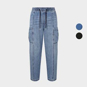 [버커루]남성 밴딩 조거 데님 팬츠 청바지 B252DP250P