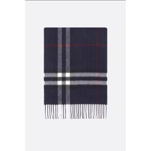 BURBERRY Check cashmere scarf 8112641A1249