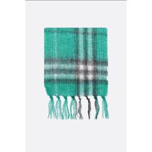BURBERRY Check mohair wool scarf 8112968C3082