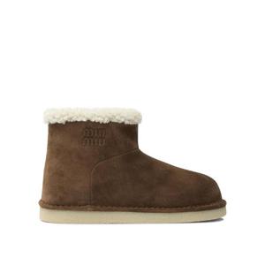 미우미우   앵클 부츠 FW25 5T515EZ0GF0324 F ZF15 6358329 Brown