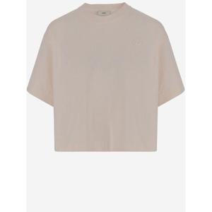 오트리   반팔 티셔츠 FW25 TSPWI8OEMAKEUP 5827666 Pink