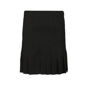 마르니  pleated wool mini skirt 미디스커트 FW25 GOMA0774A0UTWA3200N99 5920318 Black
