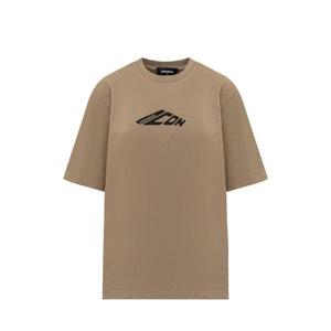 디스퀘어드2   반팔 티셔츠 SS25 S80GC0079D20033 114 4747368 BEIGE