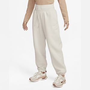 나이키바지 DQ5888-104 나이키 스포츠웨어 피닉스 플리스 여성 하이웨이스트 오버사이즈 스