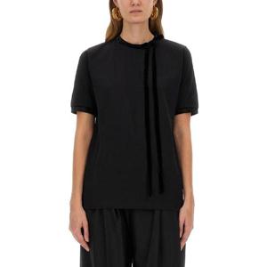 니나리치   반팔 티셔츠 FW25 25AJTO035CO1108U9000 6245086 BLACK