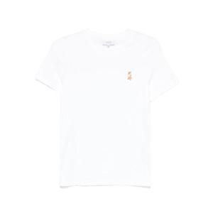 메종키츠네   반팔 티셔츠 FW25 PW00122KJ7026P100 6203099 White