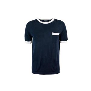 에스 막스마라   반팔 티셔츠 FW25 2529366021600EGIDIO019 5744179 Blue Marine