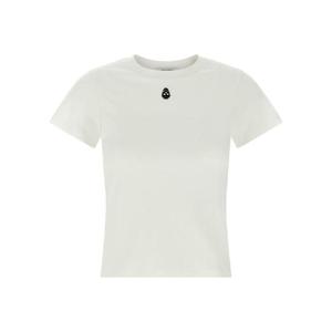 알렉산더맥퀸   반팔 티셔츠 SS25 819193QLAEH9000 5528118 White