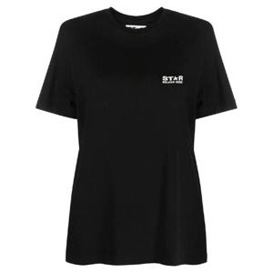 골든구스   반팔 티셔츠 FW25 GWP01220P00087980203 5810494 Black