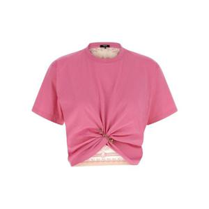 베르사체   반팔 티셔츠 FW25 10210991A154032P1B0 5938109 Pink