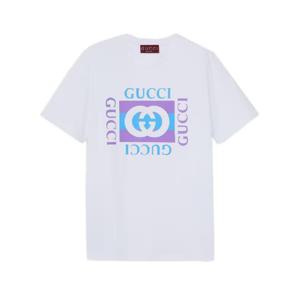 구찌   반팔 티셔츠 FW25 837959XJHG99081 5916433 White