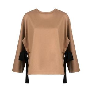 에리카 카발리니   민소매 티셔츠 FW23 E3WM06NARAU45 2191423 Camel