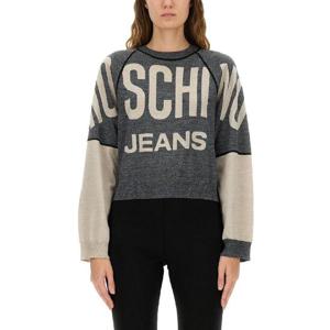 모스키노   긴팔 티셔츠 FW25 090182122509 6245200 GREY