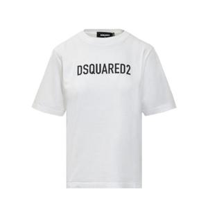 디스퀘어드2   반팔 티셔츠 SS24 S75GD0283D20004 100 5676973 BIANCO