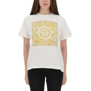 베르사체   반팔 티셔츠 FW25 10214531A157242W3A0 5805701 MULTICOLOUR