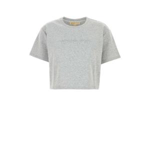 마이클코어스   반팔 티셔츠 FW25 MT551T65MF PEARLHTHR 5780019 Grey