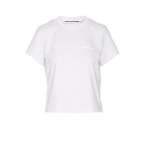 알렉산더 왕   반팔 티셔츠 FW25 1CC3251103120 6357390 White