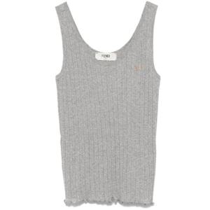 펜디   민소매 티셔츠 SS25 FS9720ASMJF1RX3 5562754 Grey