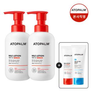 [아토팜]MLE 로션 300ml (증정)로션60ml+탑투토워시20ml*2 11/14~19